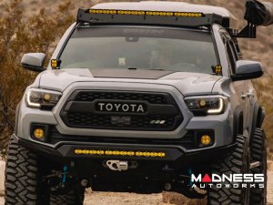 Toyota Tacoma Flexible Solar Panel Kit - Complete Kit w/ Waterproof Controller + Hood Decal - 3rd Gen w/o Hood Scoop - 90W